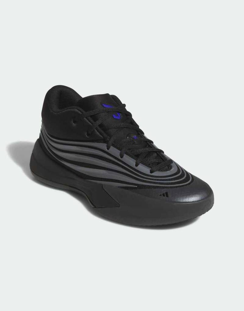adidas Performance - Dame X - Schuhe in Core-Schwarz/Iron Metallic von adidas performance