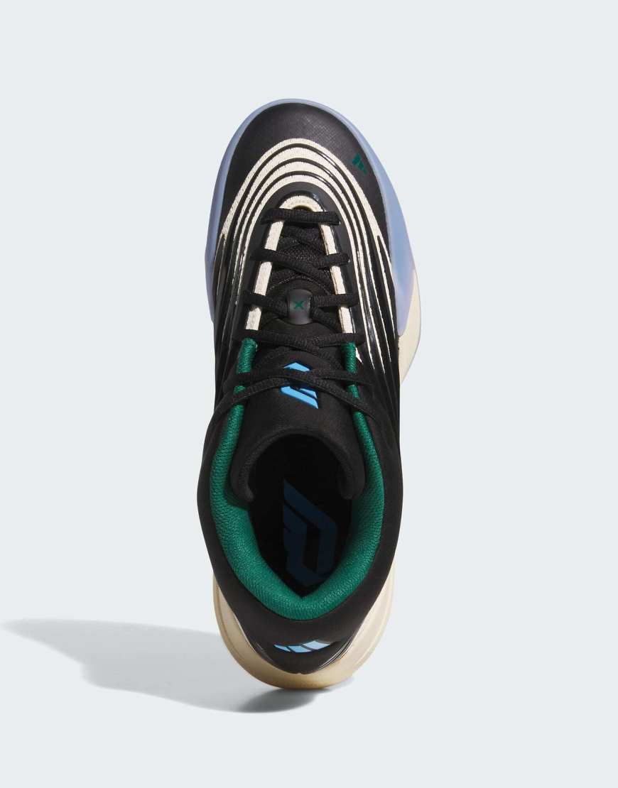 adidas Performance - Dame x - Schuhe in Schwarz und Warm Vanilla von adidas performance