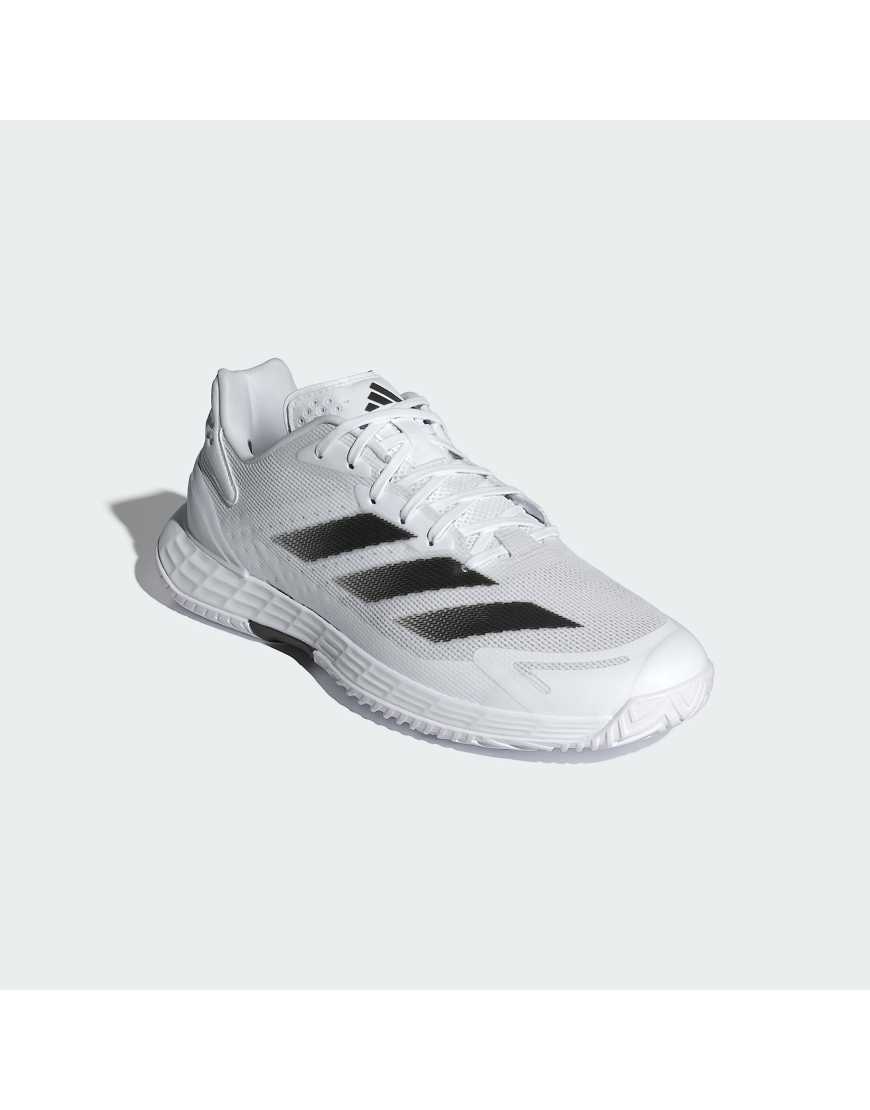 adidas Performance - Defiant Speed 2 - Tennisschuhe in Wolkenweiß/Core-Schwarz/Grau von adidas performance