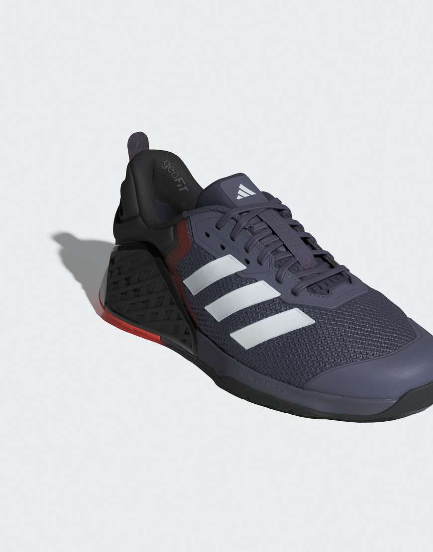 adidas Performance - Dropset 3 - Sportschuhe fürs Krafttraining in Preloved Violet / Wolkenweiß-Lila von adidas performance