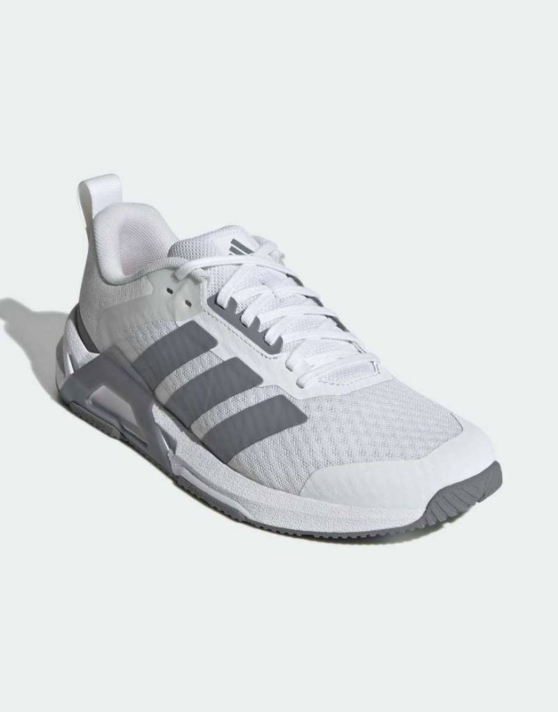 adidas Performance - Dropset Control - Trainingsschuhe in Wolkenweiß/Grau/Lucid Red von adidas performance