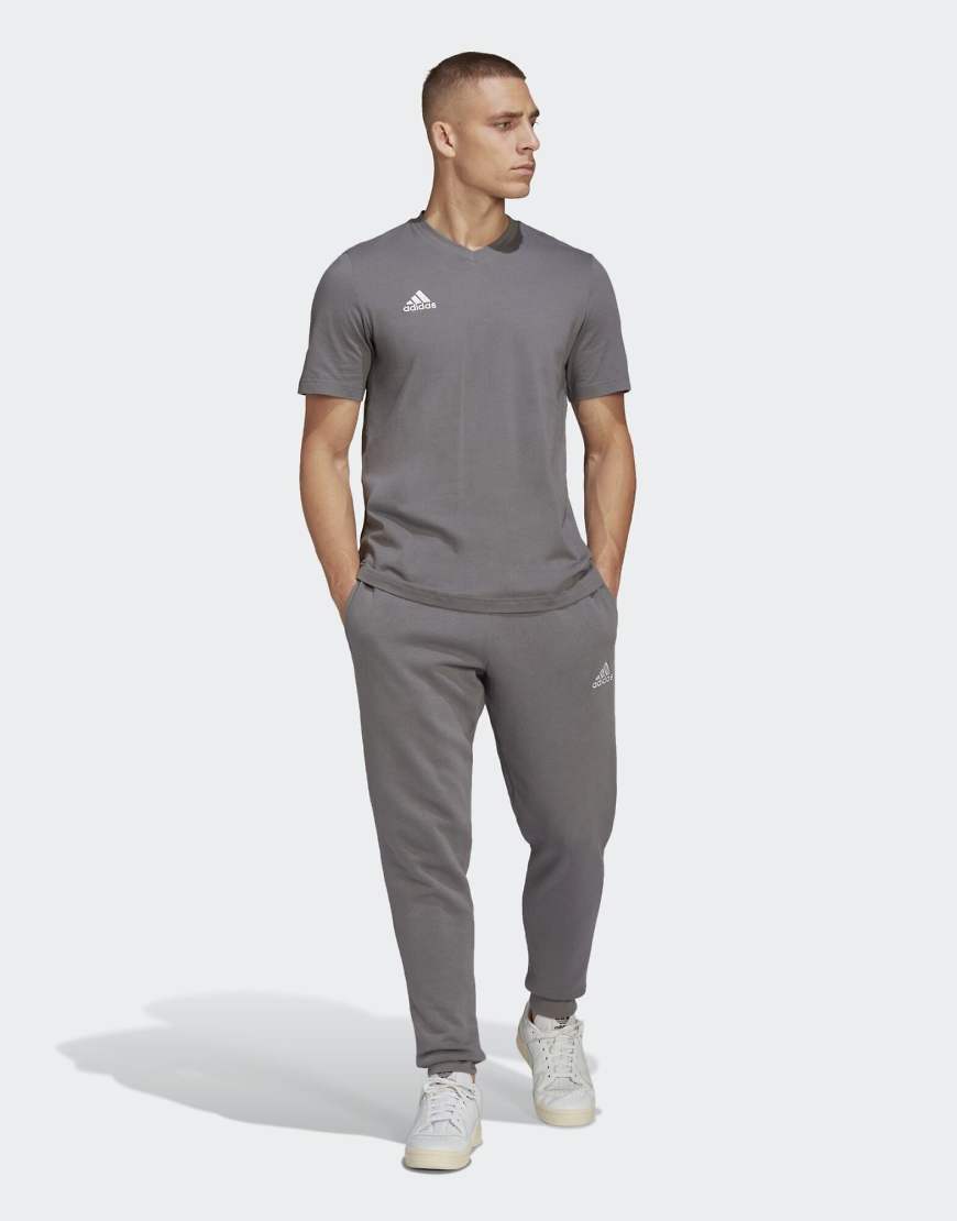 adidas Performance - Entrada 22 - T-Shirt in Team Grey Four-Grau von adidas performance