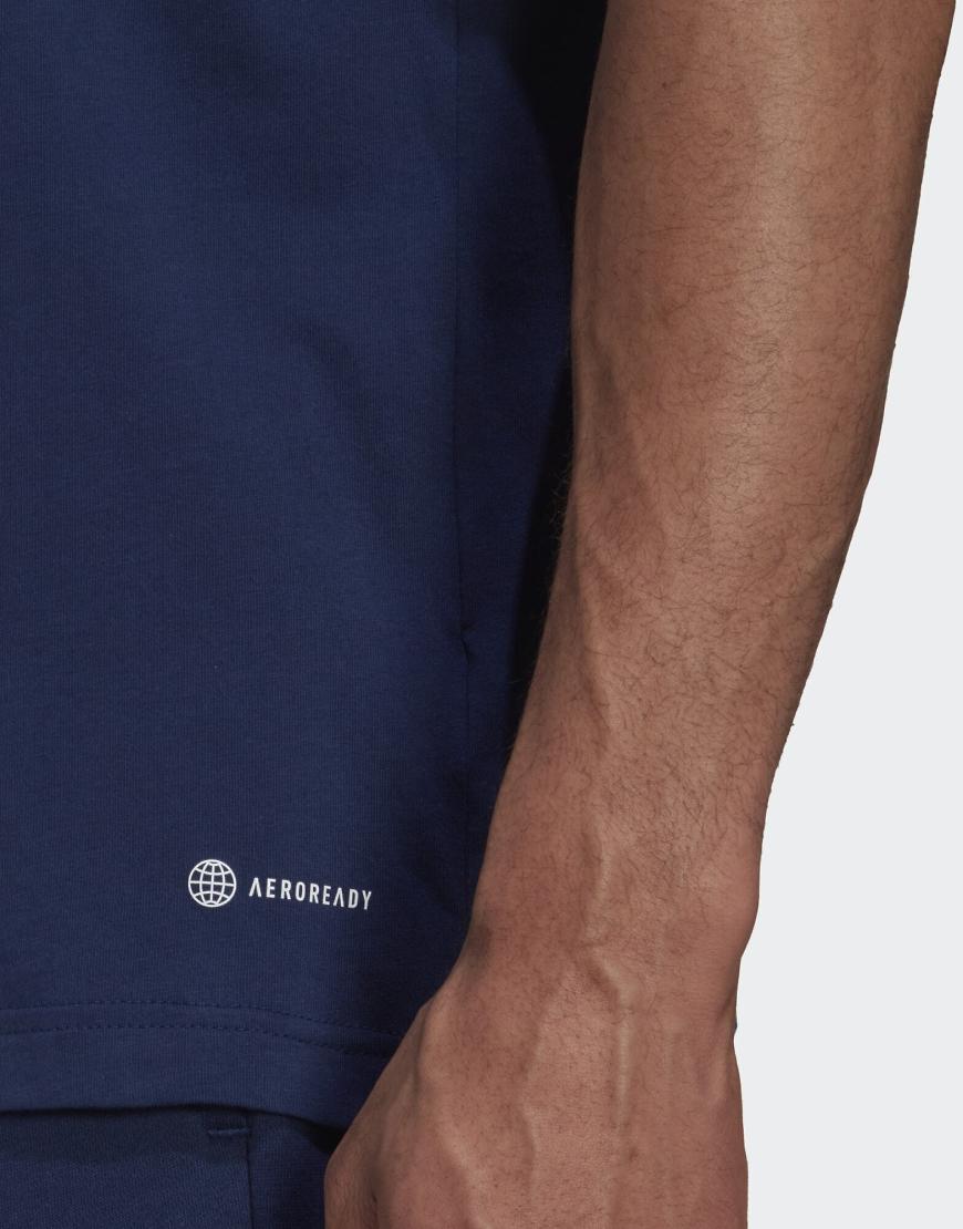 adidas Performance - Entrada 22 - T-Shirt in Team-Marineblau von adidas performance
