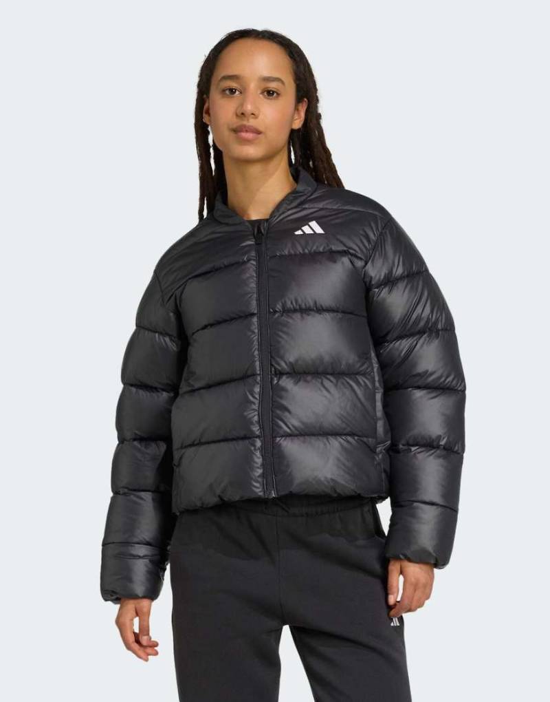adidas Performance - Essentials Climawarm - Pufferjacke in Schwarz mit synthetischen Daunen von adidas performance