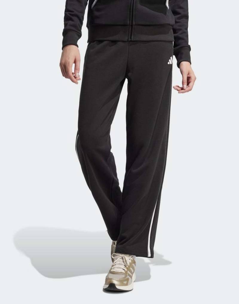 adidas Performance - Essentials - Hose aus Sommersweat in Schwarz mit Farbakzent von adidas performance