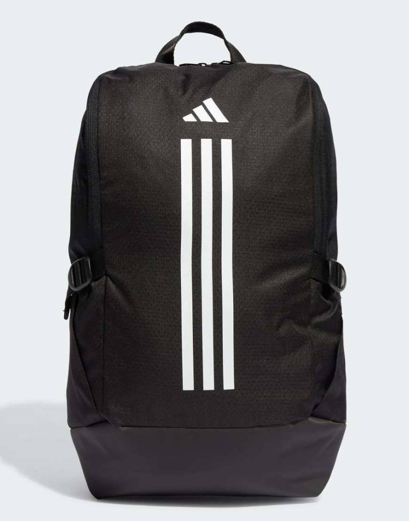 adidas Performance - Essentials - Rucksack in Schwarz/Weiß mit den 3 Streifen von adidas performance