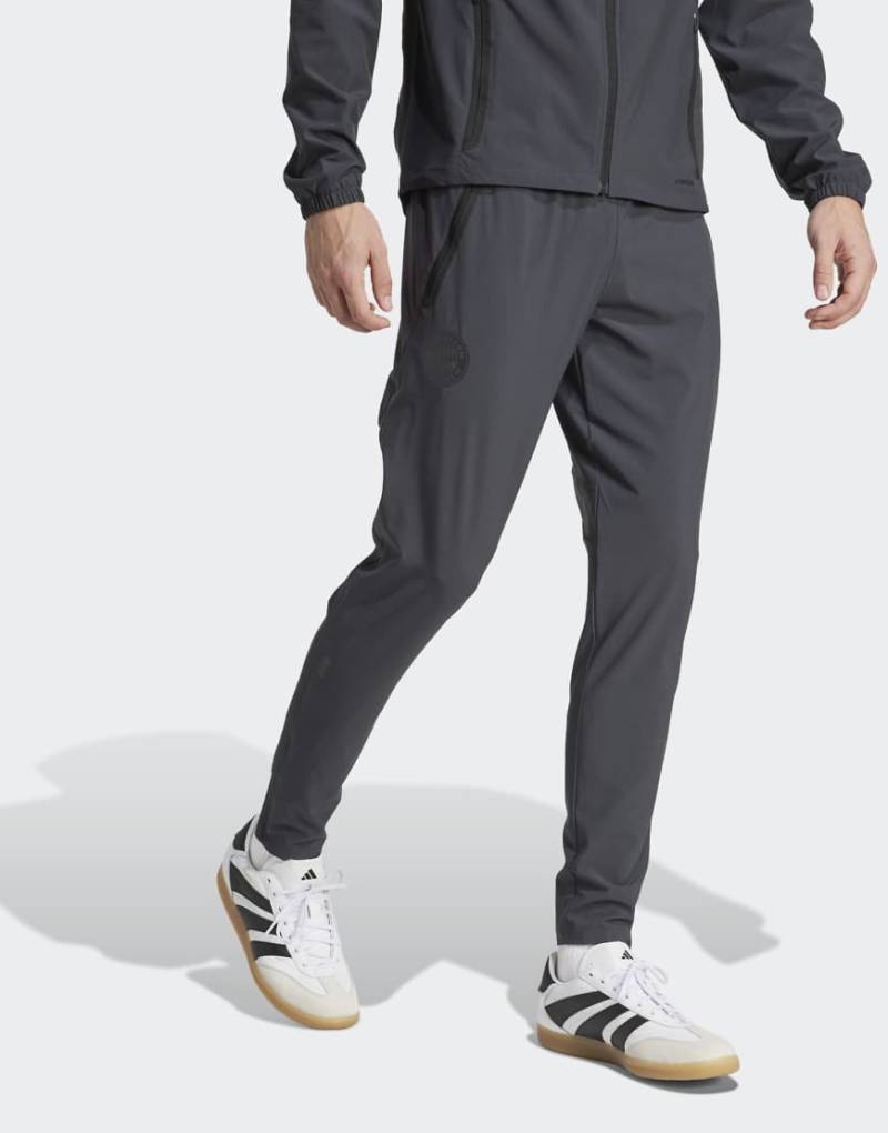 adidas Performance - FC Bayern 25 Competition Vis - Funktionale Auswärtsspiel-Trainingshose in Grau von adidas performance