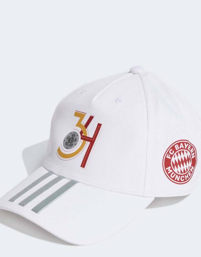adidas Performance - FC Bayern Championship Winner 3s - Kappe in Weiß von adidas performance