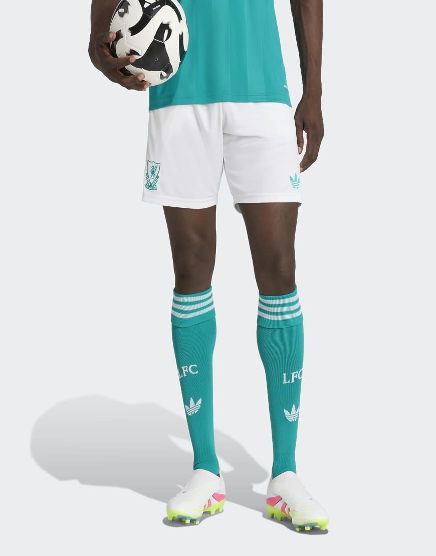 adidas Performance - FC Liverpool 25/26 - Ausweichshorts in Weiß von adidas performance