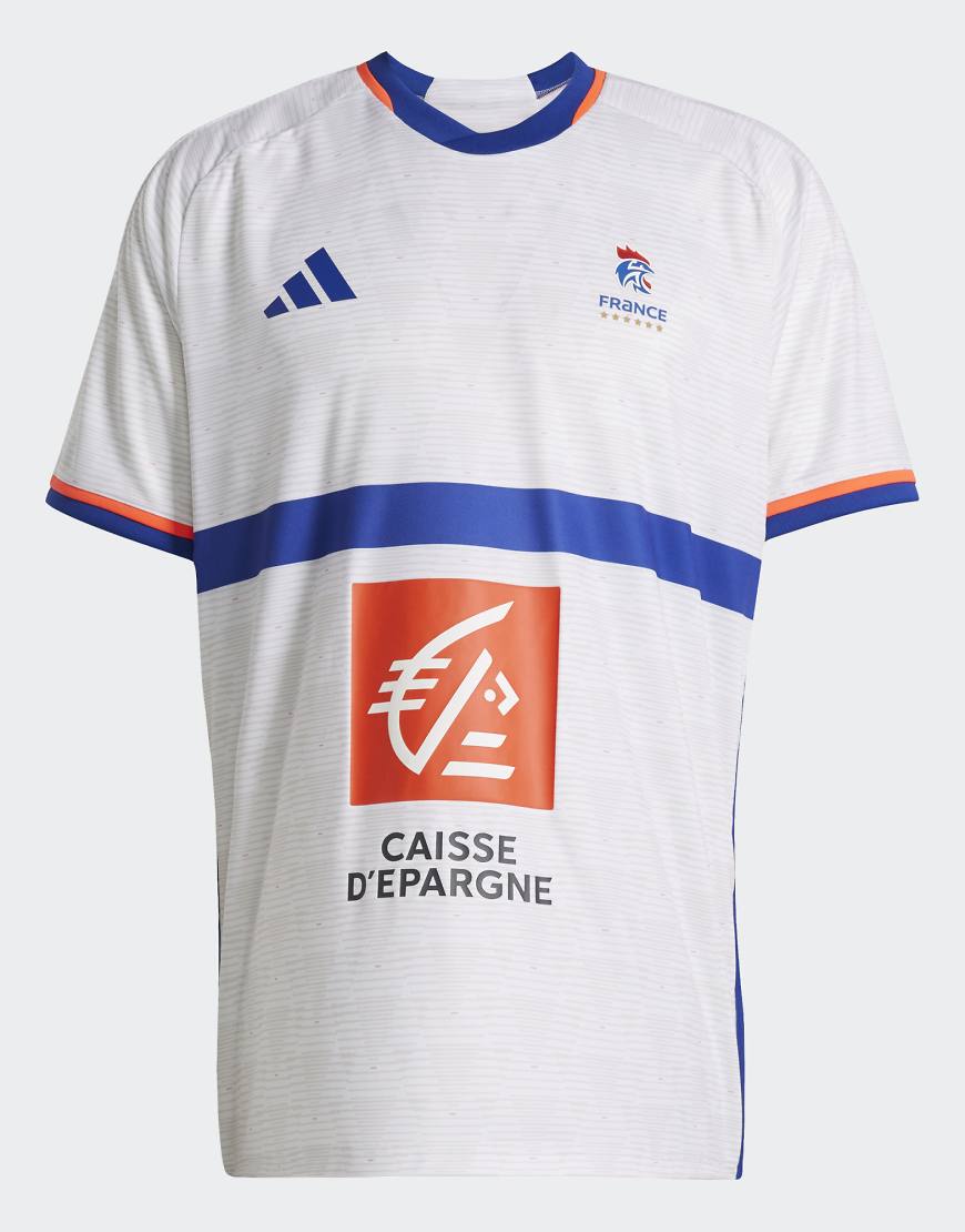 adidas Performance - France - Handball Replika-Trikot in Weiß adidas Performance - France - Handball Replika-Trikot in Weiß von adidas performance