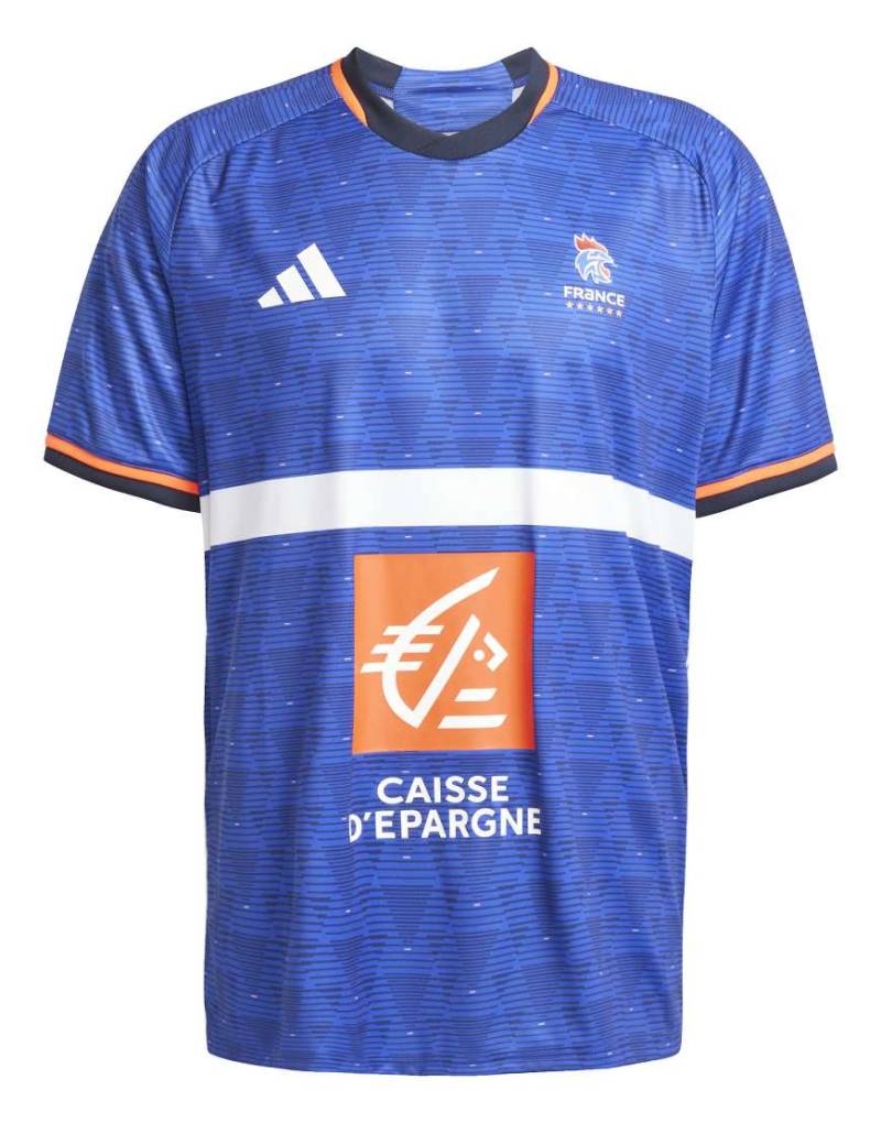 adidas Performance - Frankreich - Handball - Replika-Trikot in Semi Lucid Blue-Blau von adidas performance