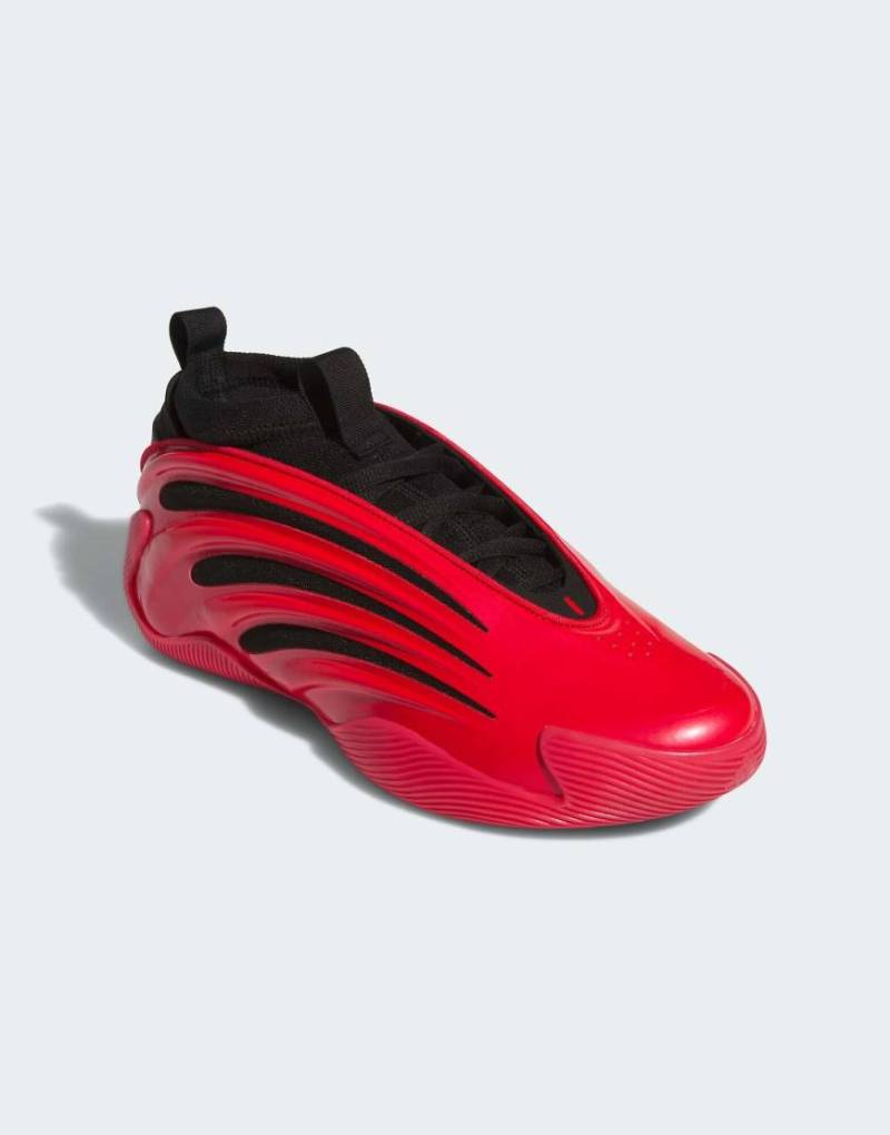 adidas Performance - Harden Volume 9 - Schuh in Pure Ruby und Schwarz und Lucid-Rot von adidas performance