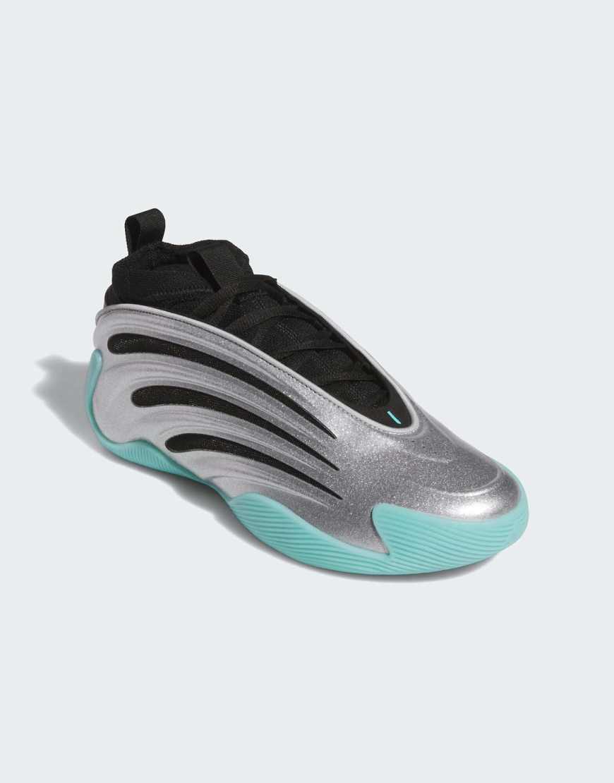 adidas Performance - Harden Volume 9 - Schuhe in Silber / Kernschwarz von adidas performance