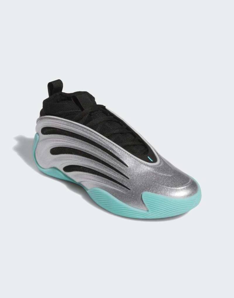 adidas Performance - Harden Volume 9 - Schuhe in Silber / Kernschwarz von adidas performance