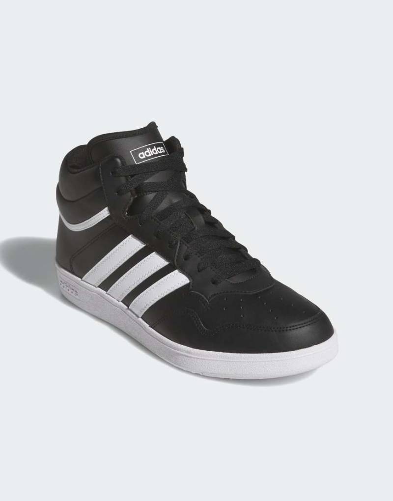 adidas Performance - Hoops 4.0 - Mittelhohe Schuhe in Core-Schwarz/Wolkenweiß/Cor von adidas performance