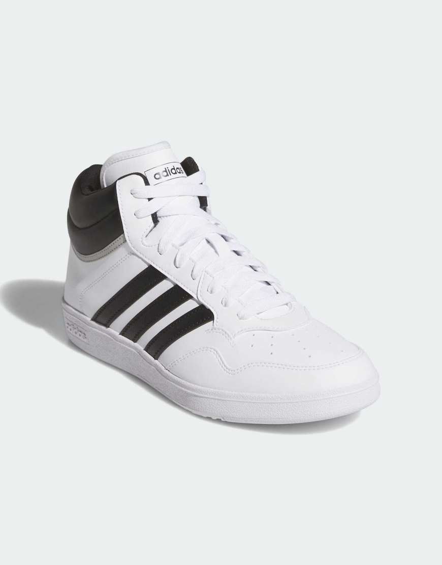adidas Performance - Hoops 4.0 - Mittelhohe Schuhe in Wolkenweiß/Core-Schwarz/Gre von adidas performance