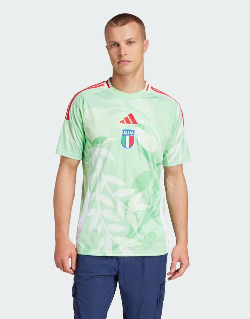 adidas Performance - Italien 25 (Damenmannschaft) Away - Auswärts-Trikot in Glory Mint-Grün von adidas performance