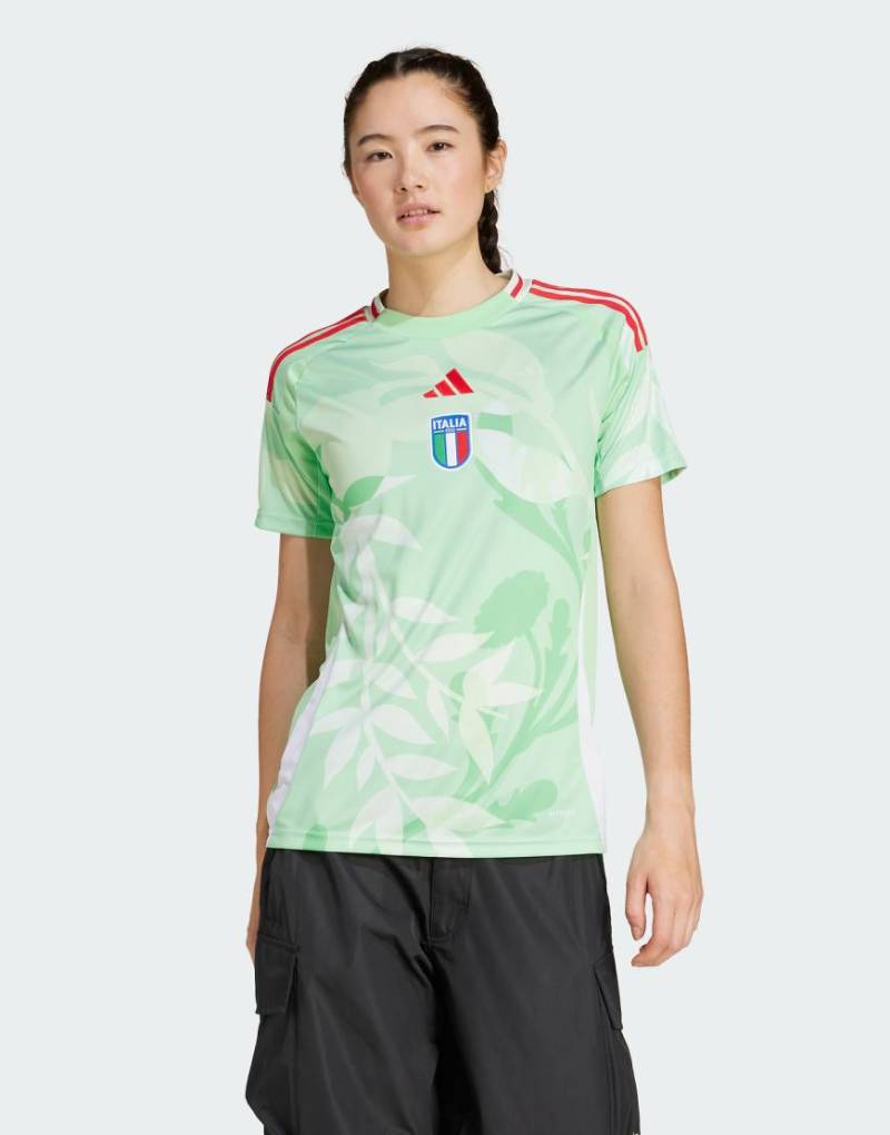 adidas Performance - Italien 25 (Damenmannschaft) - Away - Auswärts-Trikot in Glory Mint-Grün von adidas performance