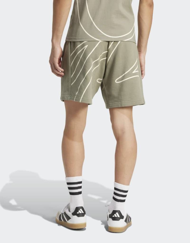 adidas Performance - Jude Bellingham - Culturewear-Shorts in Clay-Grün adidas Performance - Jude Bellingham - Culturewear-Shorts in Clay-Grün von adidas performance