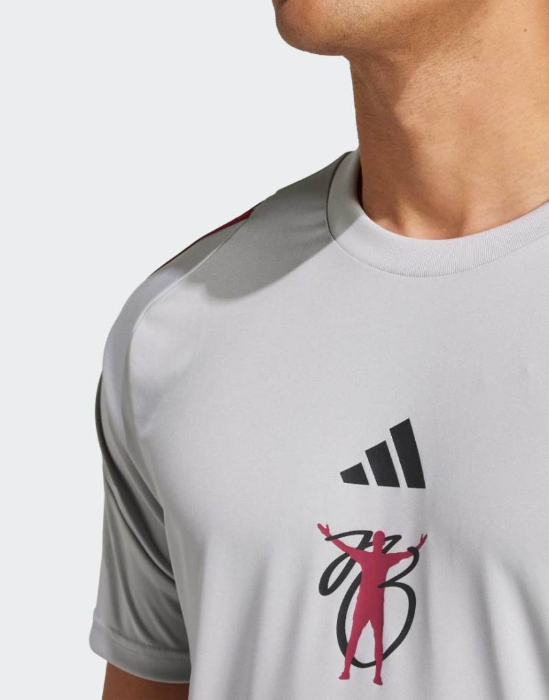 adidas Performance - Jude Bellingham - Sport-Trikotshirt in Grey-Two-Grau von adidas performance