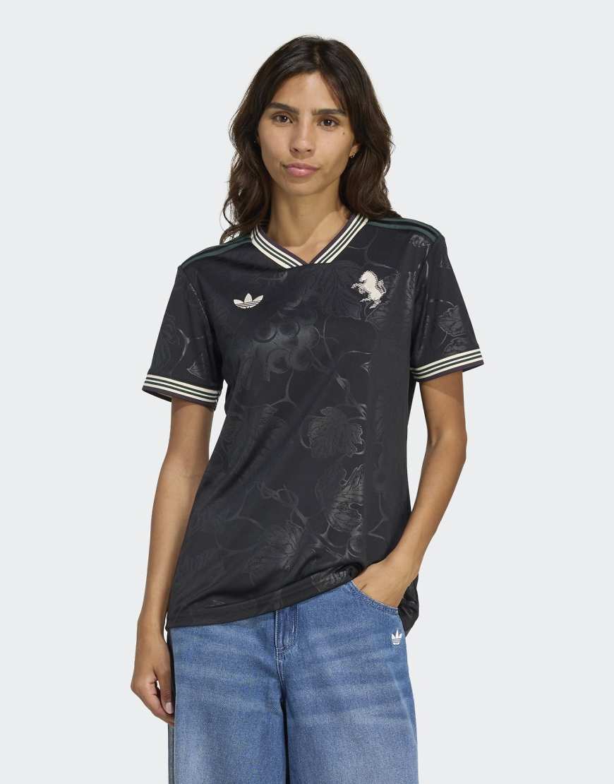 adidas Performance - Juventus 25/26 - Ausweichtrikot in Schwarz/Ecru Tint von adidas performance