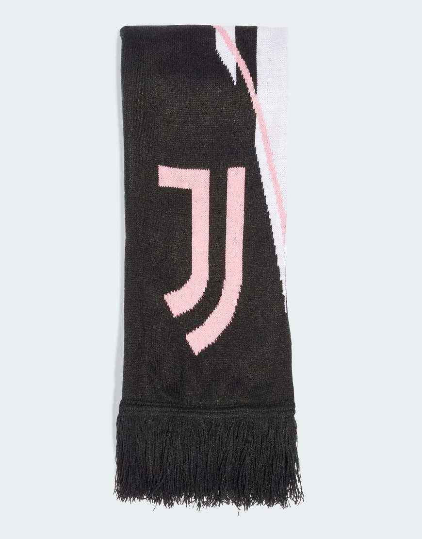 adidas Performance - Juventus - Schal in Schwarz/Weiß/Bliss Pink adidas Performance - Juventus - Schal in Schwarz/Weiß/Bliss Pink von adidas performance