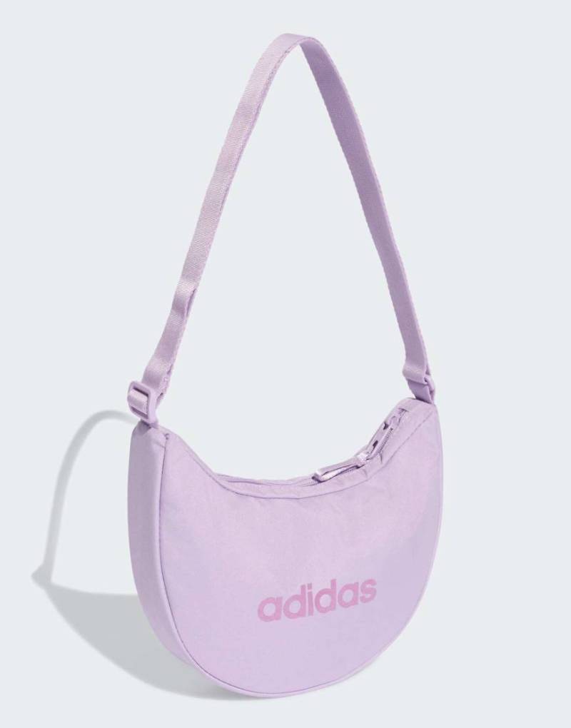 adidas Performance - Linear - Essentials - Festival-Tasche in Powder Plum und Preloved Purple-Lila von adidas performance