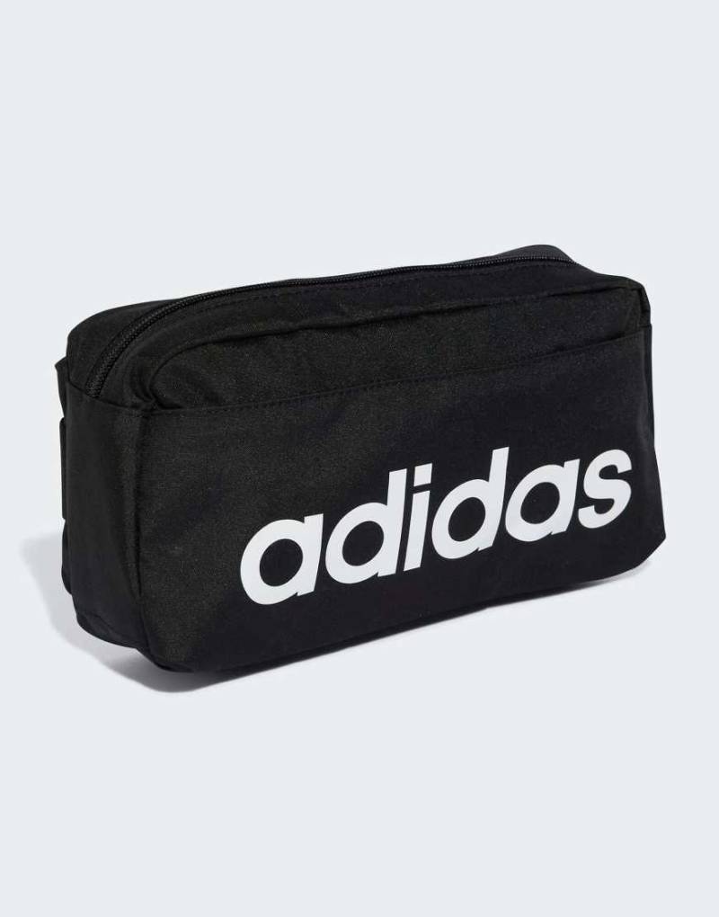 adidas Performance - Linear - Gürteltasche in Schwarz / Weiß von adidas performance