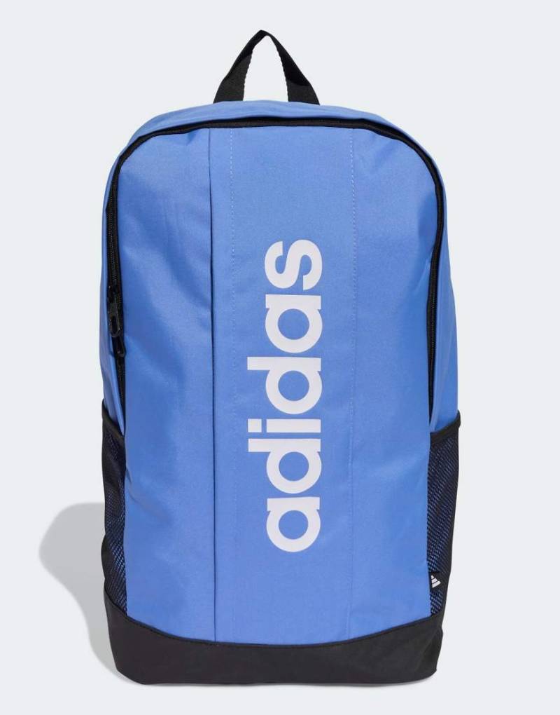 adidas Performance - Linear - Rucksack in Blue Fusion/Schwarz/Weiß-Blau von adidas performance