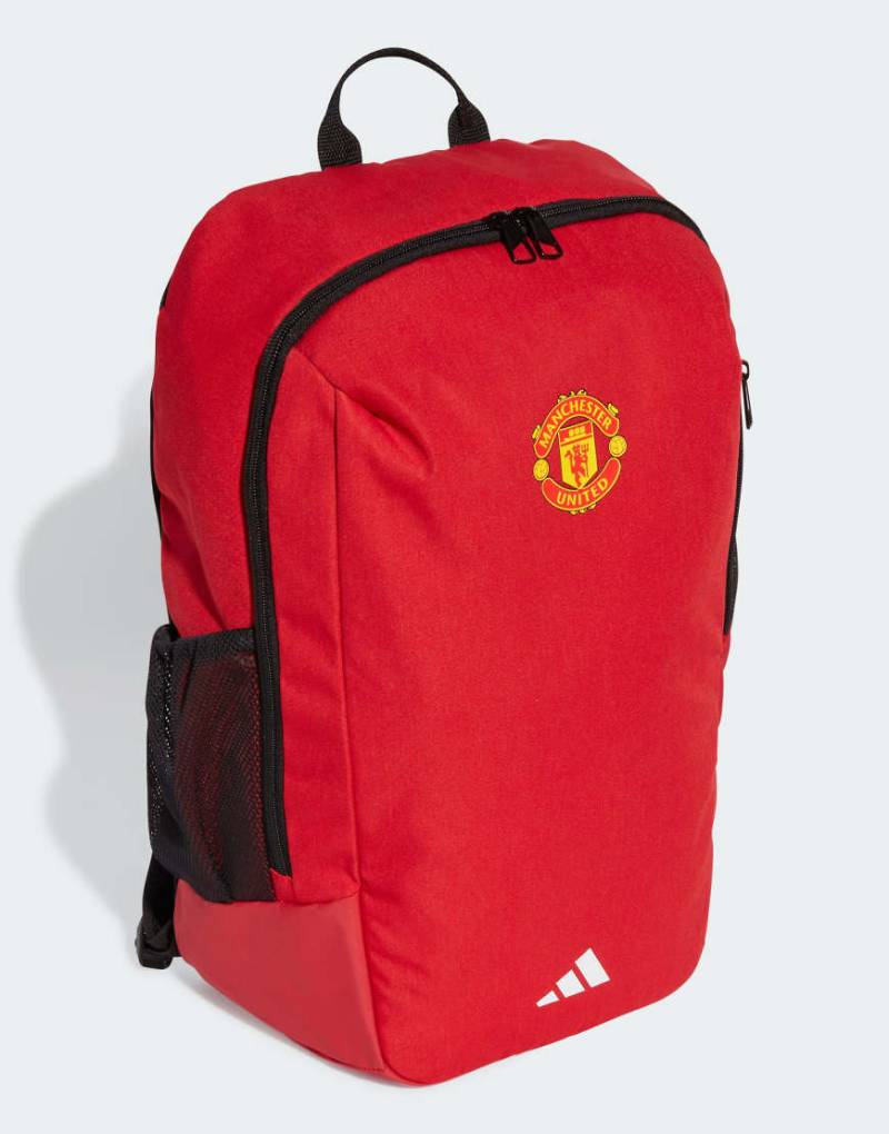 adidas Performance - Manchester United Home - Rucksack in MUFC Red und Schwarz und Weiß-Rot von adidas performance