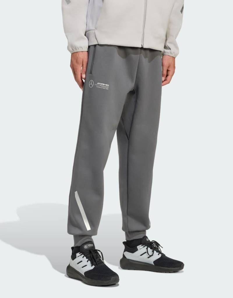 adidas Performance - Mercedes-AMG Petronas Formel 1 Team Silver Arrows - Hose in Grey Five-Grau von adidas performance