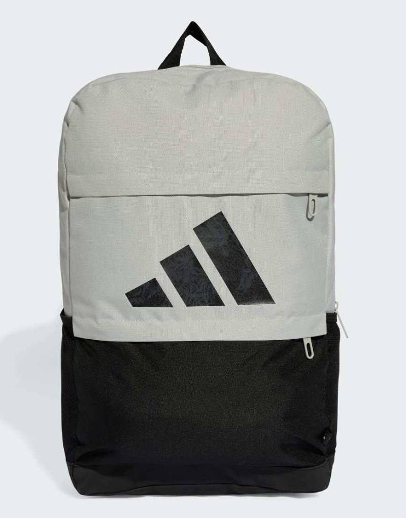 adidas Performance - Motion - Rucksack in Wundersilber / Schwarz-Grau von adidas performance