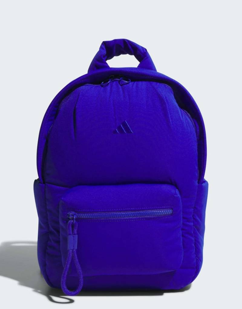 adidas Performance - Must Haves - Rucksack aus wattiertem Gewebe in leuchtendem Blau von adidas performance