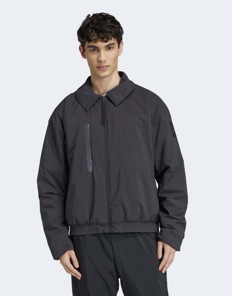 adidas Performance - Myshelter - Isolierte Hemdjacke in Schwarz von adidas performance