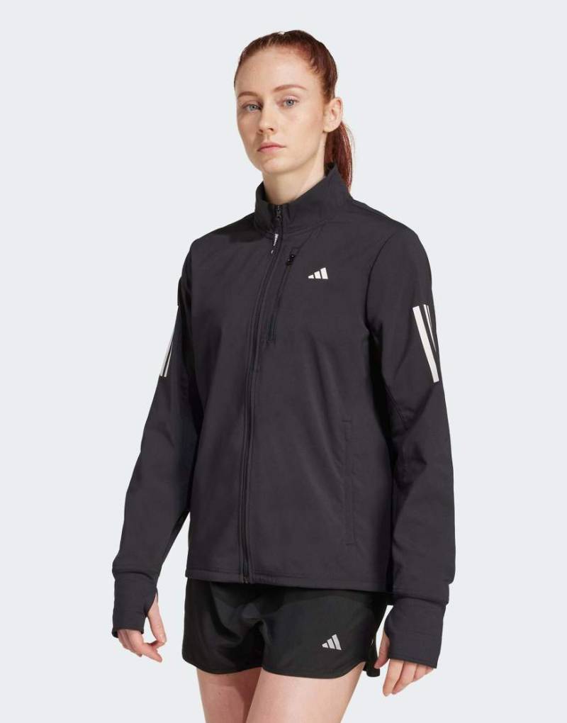 adidas Running - Own the run Winterized - Jacke in Schwarz von adidas performance