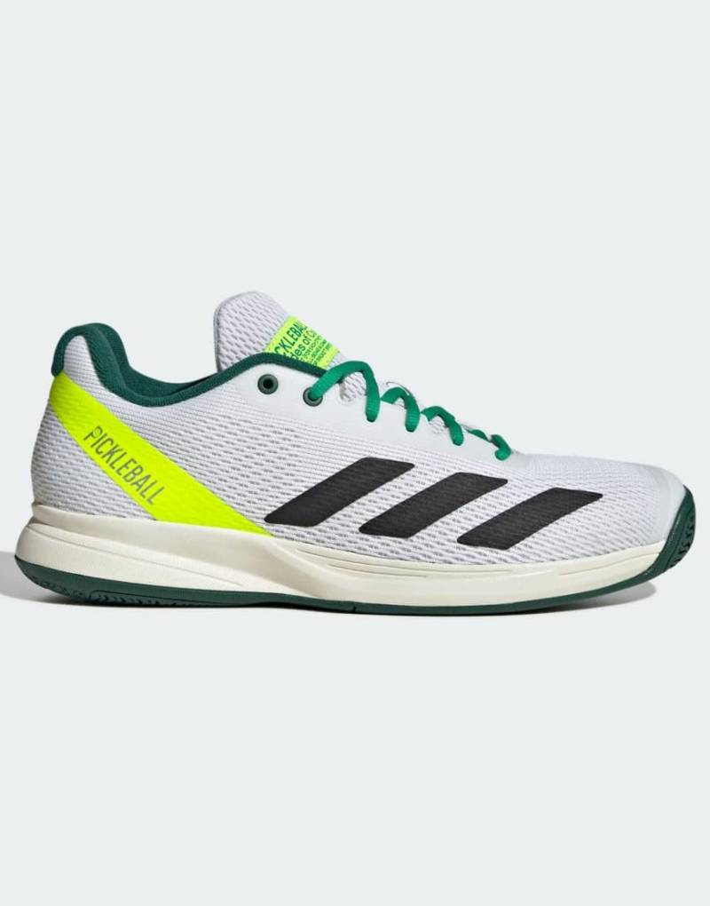 adidas Performance - Pickleball-Schuhe in Weiß und Schwarz von adidas performance