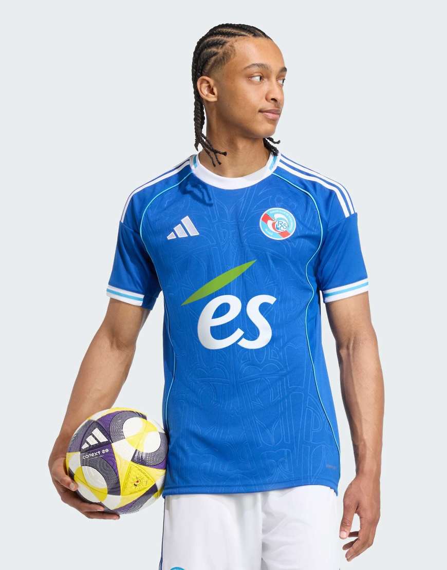 adidas Performance - RC Strasbourg25/26 - Heimspiel-Trikot in Königsblau von adidas performance