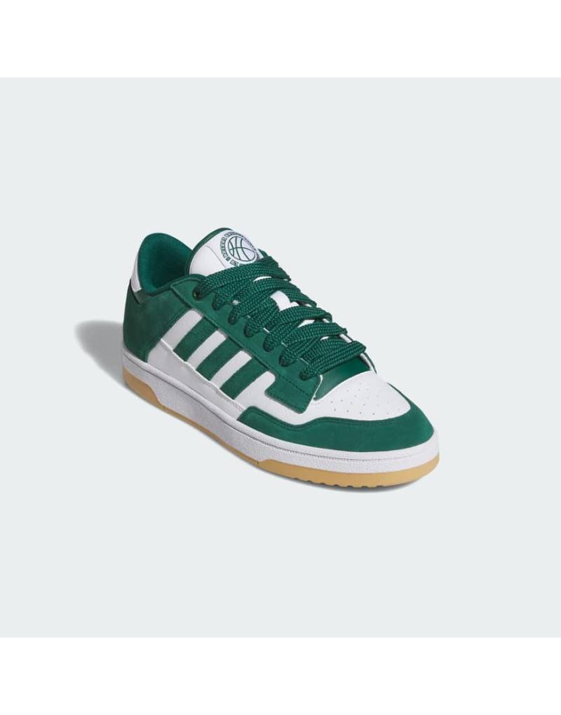 adidas Performance - Rapid Court Low - Niedrige Sneaker in College-Grün/Wolkenweiß von adidas performance