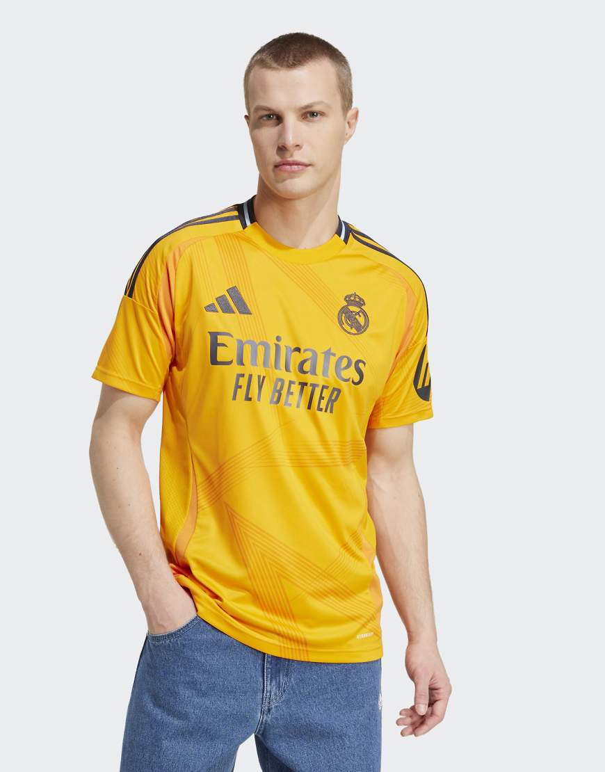 adidas Performance - Real Madrid 24/25 - Auswärts-Trikot in Crew-Orange von adidas performance
