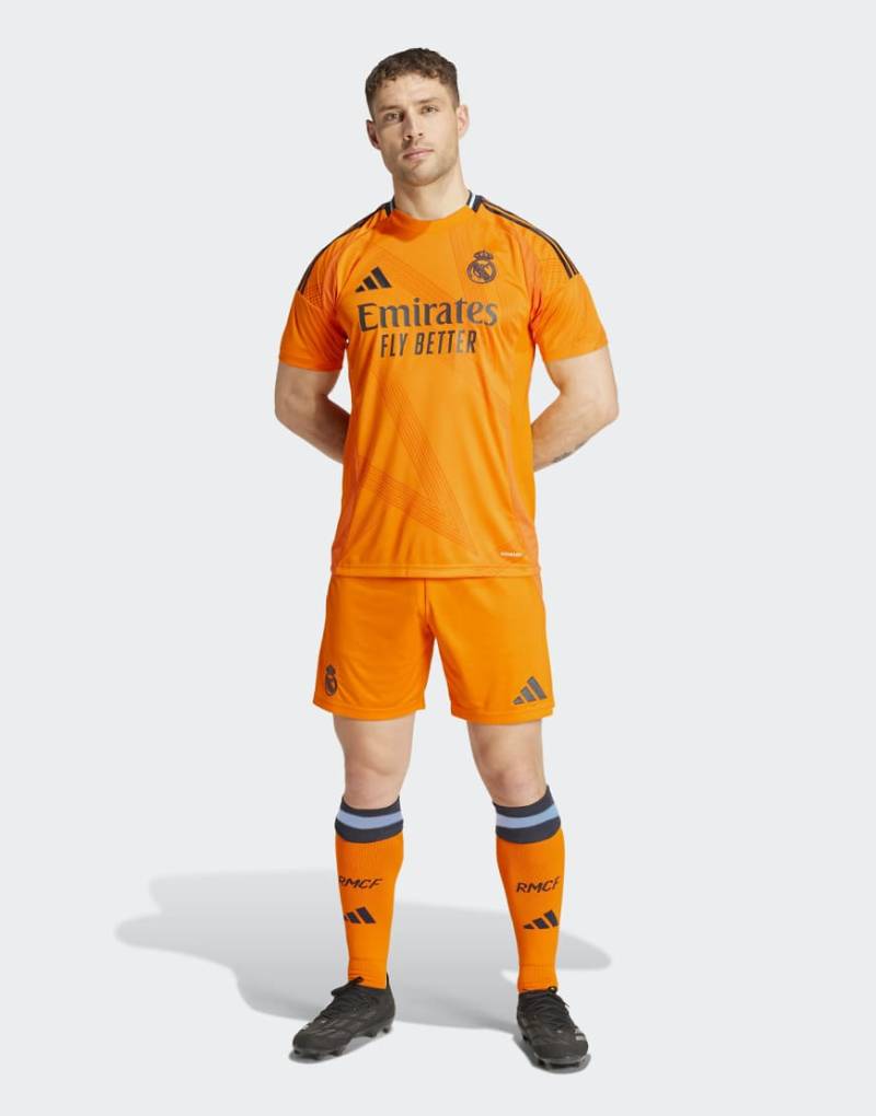 adidas Performance - Real Madrid 24/25 - Away - Auswärtsshorts in Crew Orange von adidas performance
