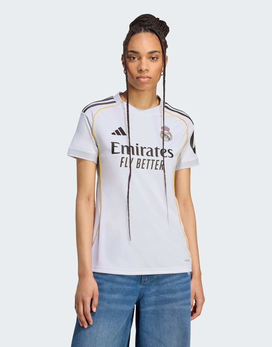adidas Performance - Real Madrid 25/26 - Heimspiel-Trikot in Weiß adidas Performance - Real Madrid 25/26 - Heimspiel-Trikot in Weiß von adidas performance