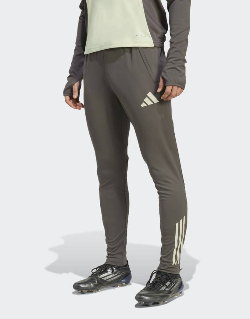 adidas Performance - Real Madrid Tiro 25 Competition - Trainingshose in Utility Grey-Grau von adidas performance