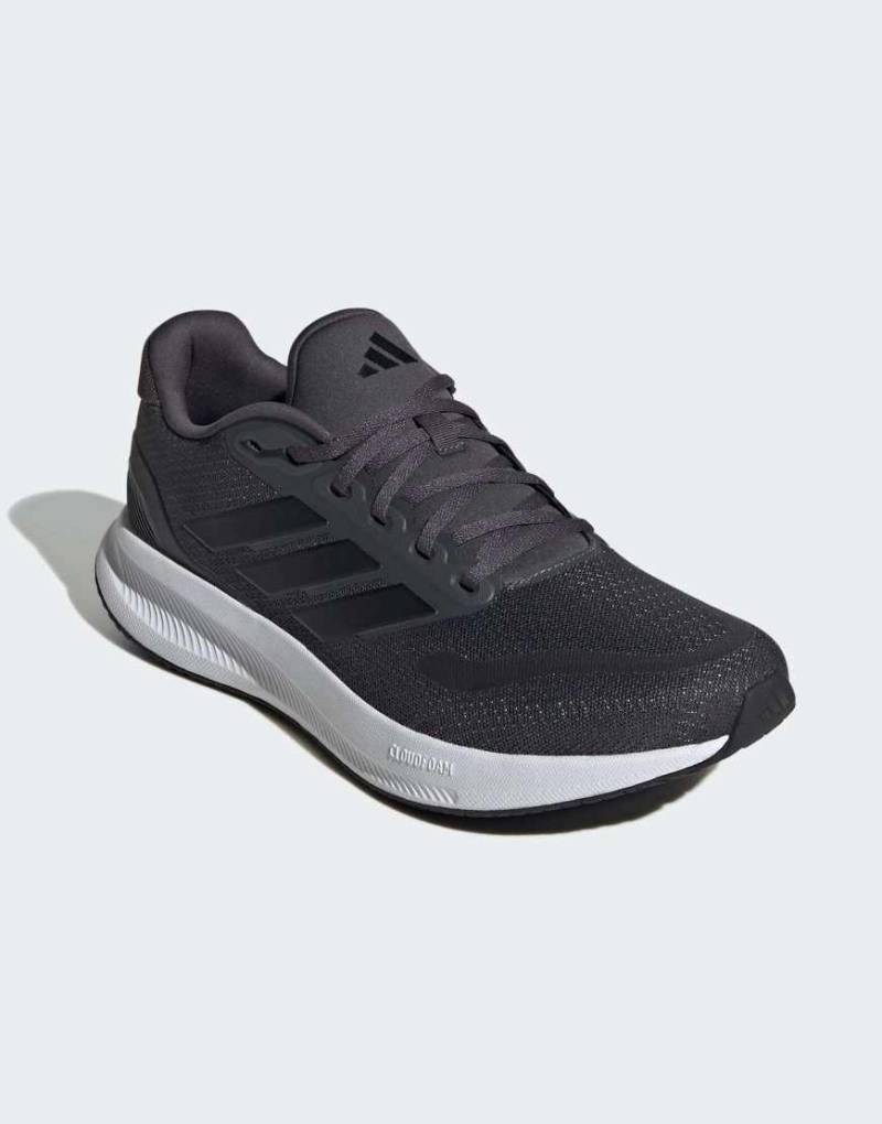 adidas Performance - Runfalcon 5 - Laufschuhe in graue Sechs / Kernschwarz / Wolkenweiß von adidas performance