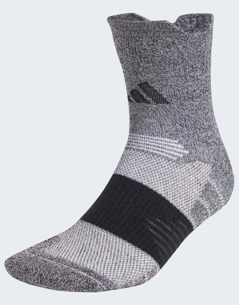 adidas Performance - Runxcushioned - Gepolsterte Socken in Schwarz, Weiß, Schwarz von adidas performance