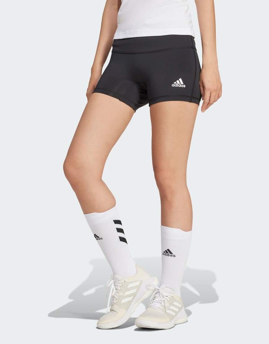 adidas Performance - Shorts in Schwarz/Weiß, 4 Zoll Schrittlänge adidas Performance - Shorts in Schwarz/Weiß, 4 Zoll Schrittlänge von adidas performance