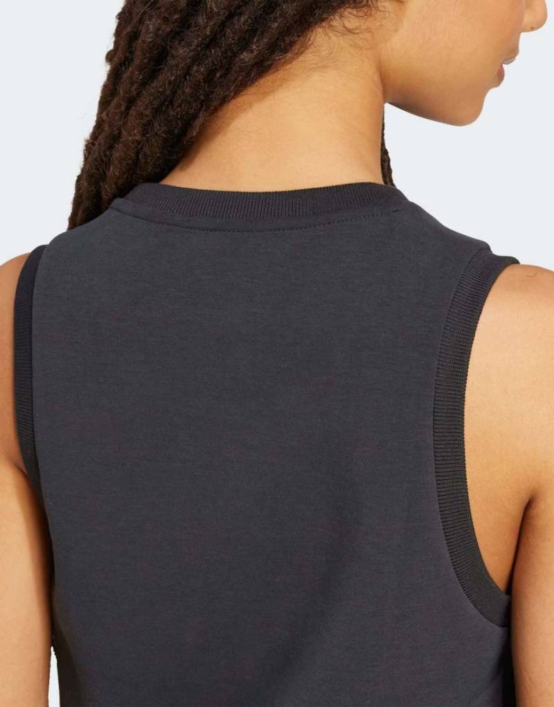 adidas Performance - Soft Lux - Tanktop in Schwarz von adidas performance