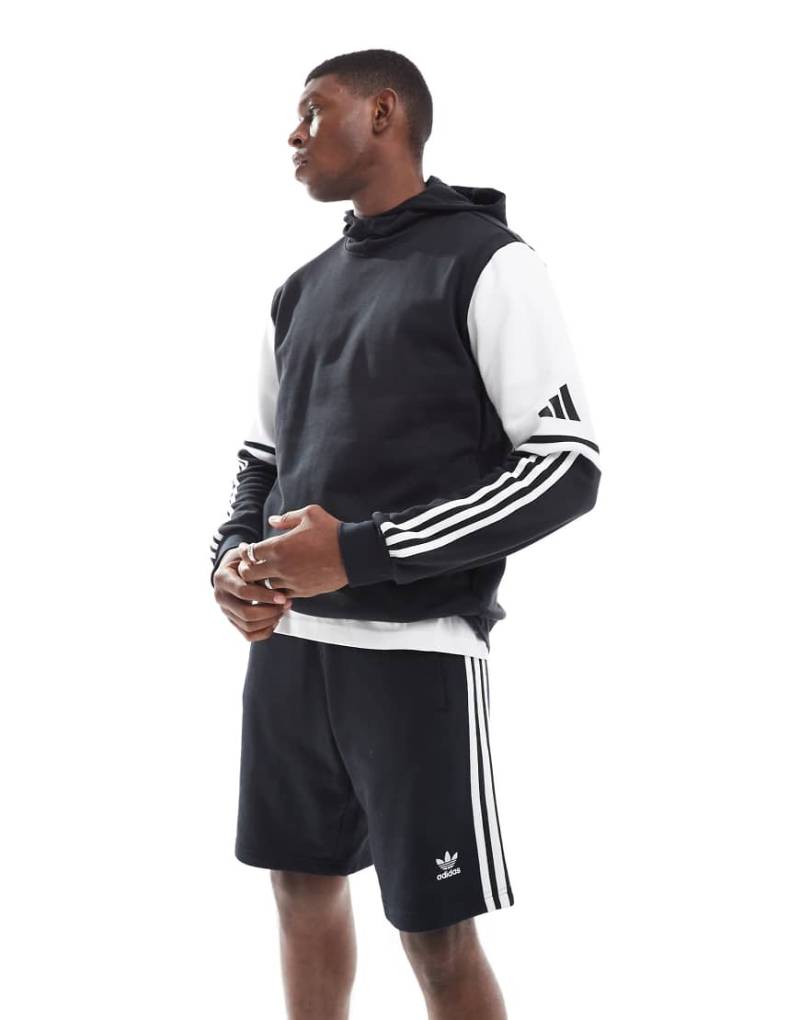 adidas Football - Squadra 25 - Sport-Kapuzenpullover in Schwarz/Weiß von adidas performance