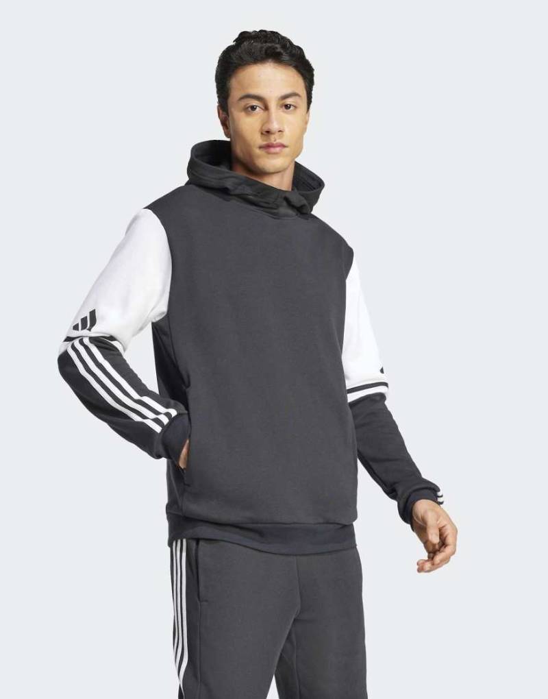 adidas Performance - Squadra 25 - Sport-Kapuzenpullover in Weiß von adidas performance