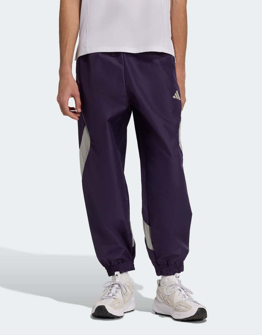 adidas Performance - Stadium - Hose in Aurora Plum / Metal Grey-Lila adidas Performance - Stadium - Hose in Aurora Plum / Metal Grey-Lila von adidas performance