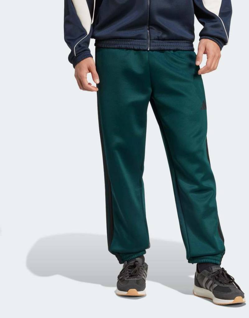 adidas Performance - Stadium - Trainingshose in Aurora Ink/Wollweiß-Marineblau von adidas performance